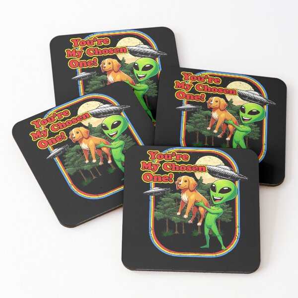 Item preview, Funny Nova Scotia Duck Tolling Retriever Toller Alien Chosen One UFO Mom Dad Kids designed and sold by rafaeltto.