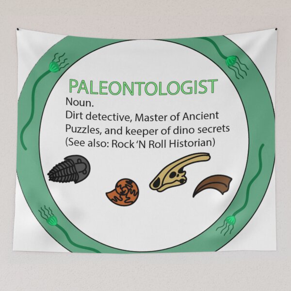 Item preview, Paleontologist Dirt detective, master of ancient puzzles, and keeper of dino secrets designed and sold by Lydia Conder.