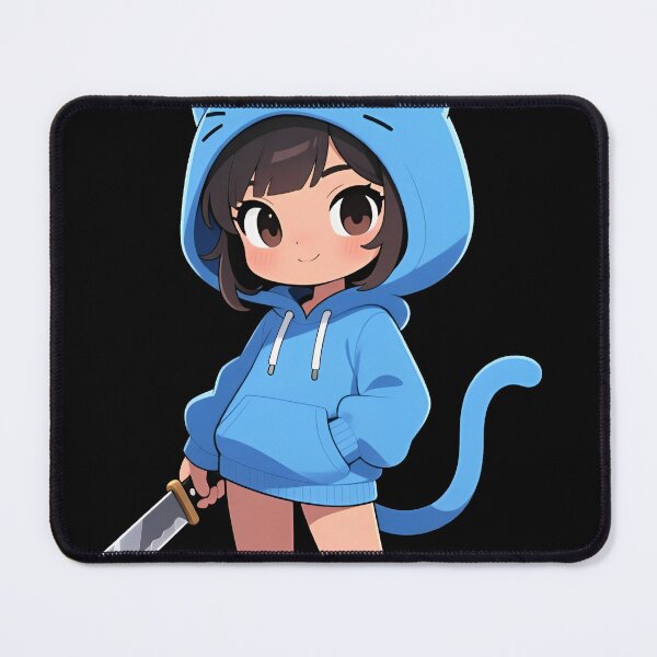 Item preview, Cute Chibi Knife Kitty 03 designed and sold by Alexander Butler.