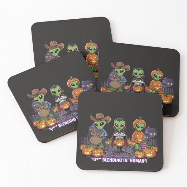 Item preview, halloween Funny Alien Halloween Costume Shirt – “Just Blending In Humans” designed and sold by COWELLM.