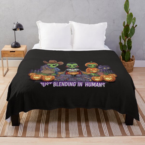 Item preview, halloween Funny Alien Halloween Costume Shirt – “Just Blending In Humans” designed and sold by COWELLM.