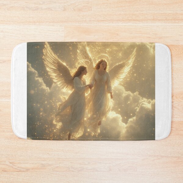Item preview, Golden Grace – Angelic Companions in Light” designed and sold by NaomiRut.