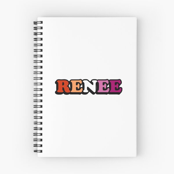 Item preview, RENEE lesbian flag designed and sold by wordswithfonts.