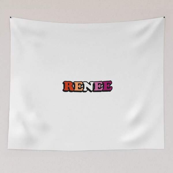 Item preview, RENEE lesbian flag designed and sold by wordswithfonts.