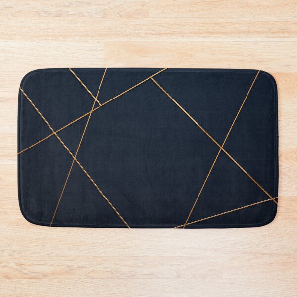 Item preview, Dark navy background with thin gold criss-cross lines designed and sold by SassyArtistry.