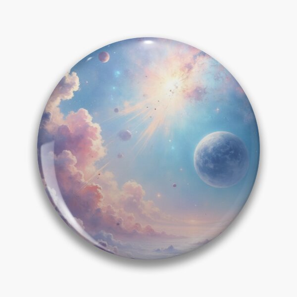 Item preview, Ethereal Dreamscape | Surreal Outer Space in Pastel Hues designed and sold by Christies  Creations.