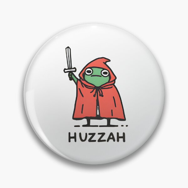 Artikelvorschau, Lustiges Frosch-Huzzah-Meme entworfen und verkauft von lvarela0025.
