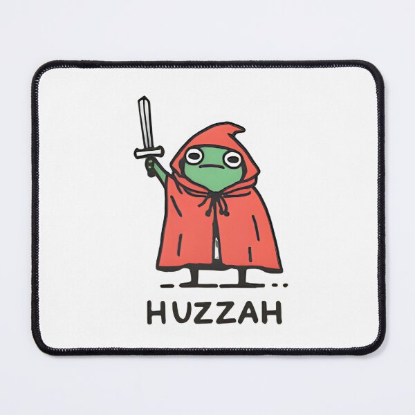 Item preview, Funny Frog Huzzah Meme designed and sold by lvarela0025.