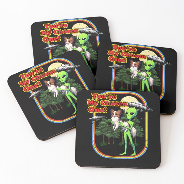 Item preview, Funny Papillon Alien Chosen One UFO Mom Dad Kids designed and sold by rafaeltto.