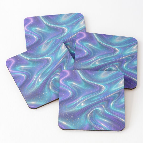 Item preview, Cosmic swirl texture in teal and violet tones designed and sold by SassyArtistry.