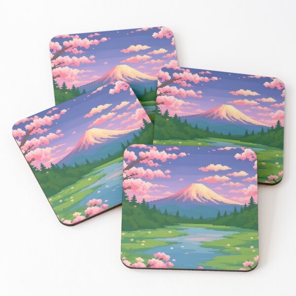 Item preview, Japan Nature Pixel designed and sold by Pixelville Arts.