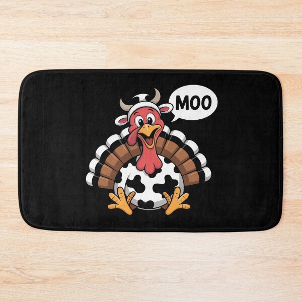 Item preview, Turkey Moo Funny Thanksgiving designed and sold by Dabbing Turtle Designs.