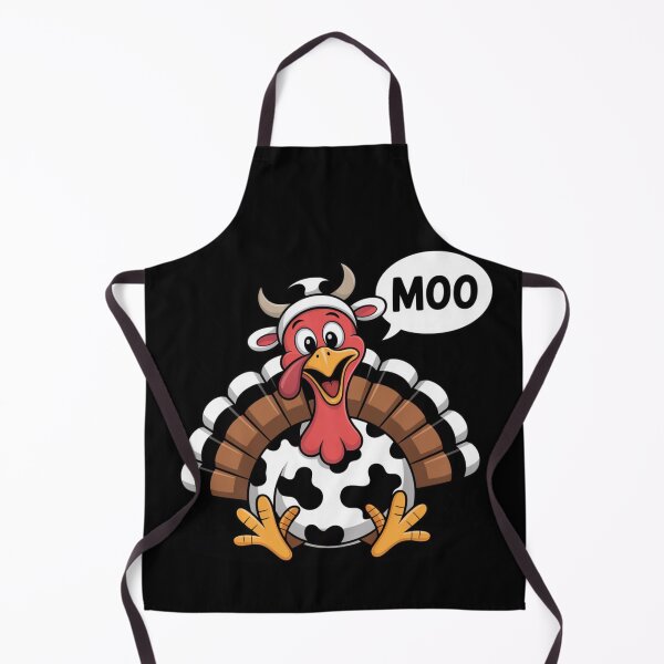 Item preview, Turkey Moo Funny Thanksgiving designed and sold by Dabbing Turtle Designs.