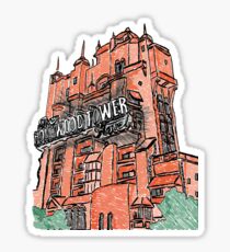 Hollywood Tower! Sticker