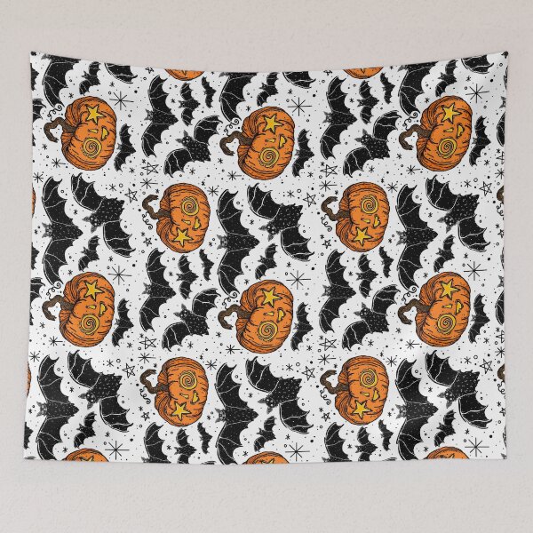 Item preview, Jack O’ Lanterns & Bats designed and sold by Higher Light.