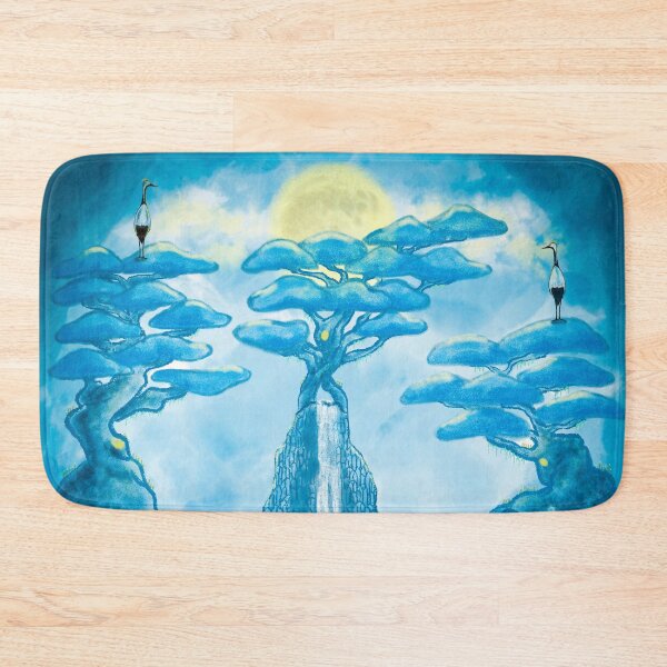 Item preview, Village of Waterfalls and Pines designed and sold by greenPQBstudio.