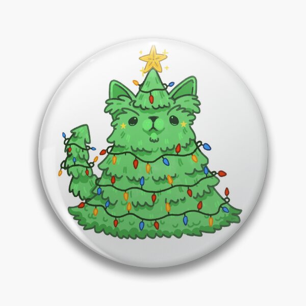 Artikelvorschau, Weihnachtsbaumkatze – Originalillustration von Mags T. entworfen und verkauft von HuckleberryMags.