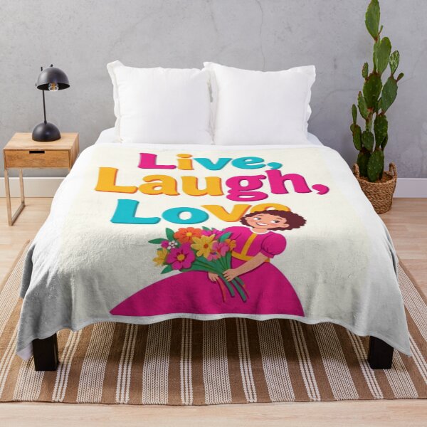 Item preview, Live, Laugh, Love – Bright & Joyful Inspirational Design designed and sold by GogoVibes.