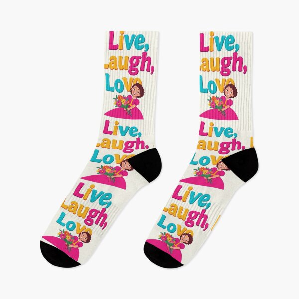 Item preview, Live, Laugh, Love – Bright & Joyful Inspirational Design designed and sold by GogoVibes.