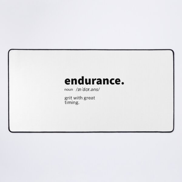 Item preview, Endurance Definition Inspirational designed and sold by IronWords.