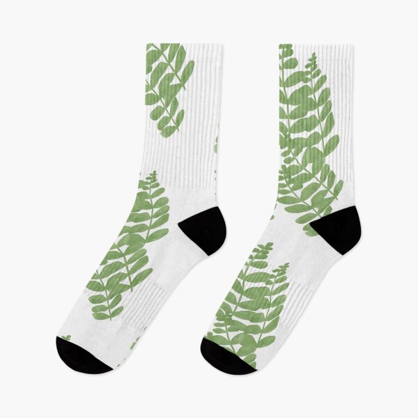 Item preview, Watercolor Fern Leaves Pattern designed and sold by Beautiful art store.