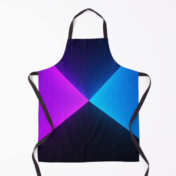 Item preview, Neon blue and purple triangle spotlight on black designed and sold by SassyArtistry.