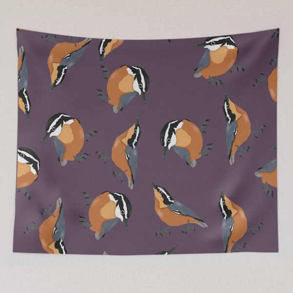 Item preview,  Male Red-Breasted Nuthatch  designed and sold by BDBirds.