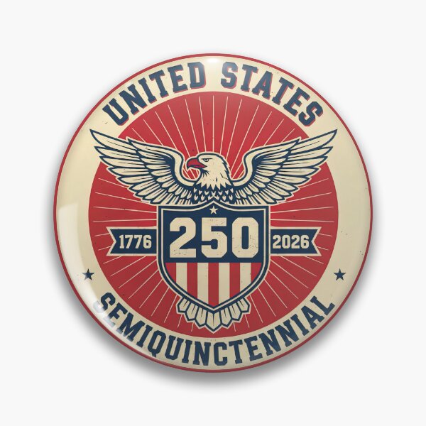 Item preview, USA 250 Semiquincentennial 1776–2026 Eagle Design designed and sold by SpookshowDesign.
