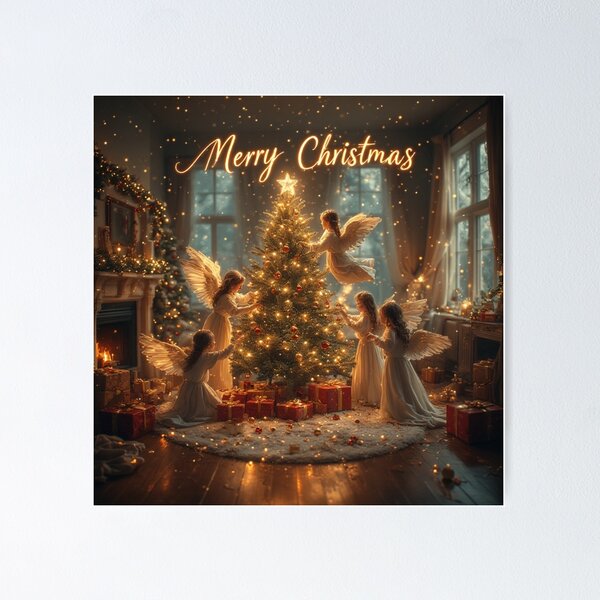 Item preview, Angels & Ornaments – Christmas Tree of Light & Grace” designed and sold by NaomiRut.