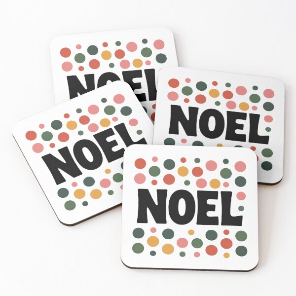 Item preview, Noel Retro Christmas Dots designed and sold by SoftStyleStudio ⭐⭐⭐.