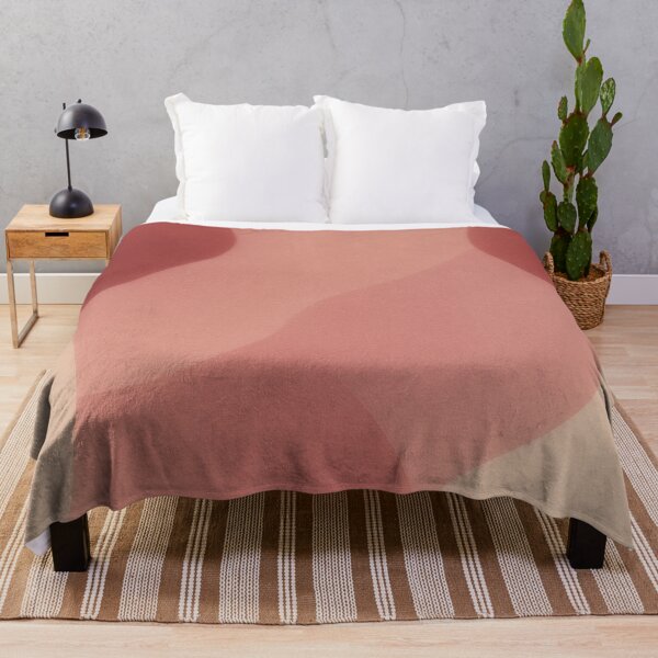 Item preview, Soft curved abstract in blush tones designed and sold by SassyArtistry.