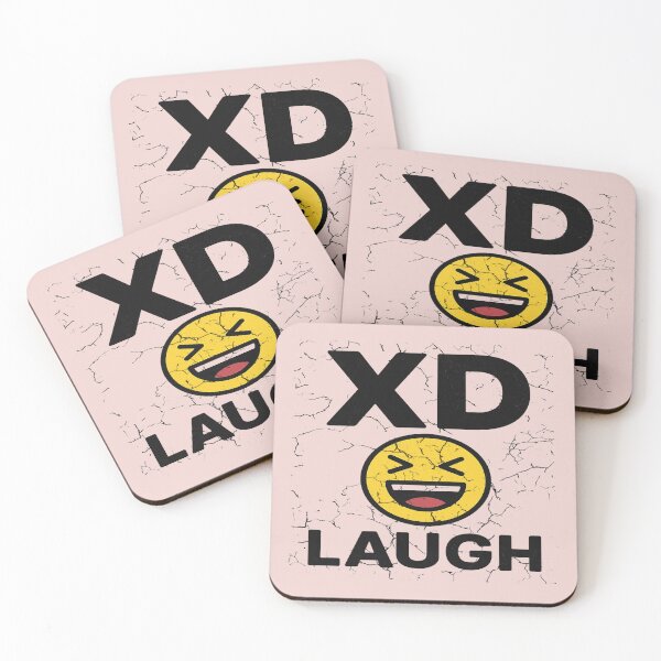 Item preview, Funny XD Emoji Crack Texture – Meme Style Gift for Teens & Gamers designed and sold by kakaworld.