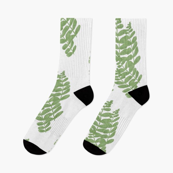 Item preview, Watercolor Fern Leaves Pattern designed and sold by Beautiful art store.