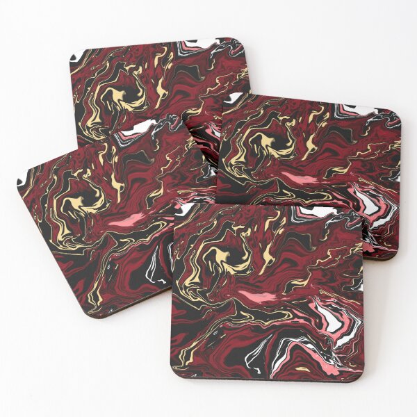 Item preview, Radiant Red Dream: Abstract Love by Simurg designed and sold by Phoenix Art Studio.