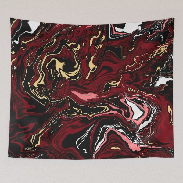 Item preview, Radiant Red Dream: Abstract Love by Simurg designed and sold by Phoenix Art Studio.