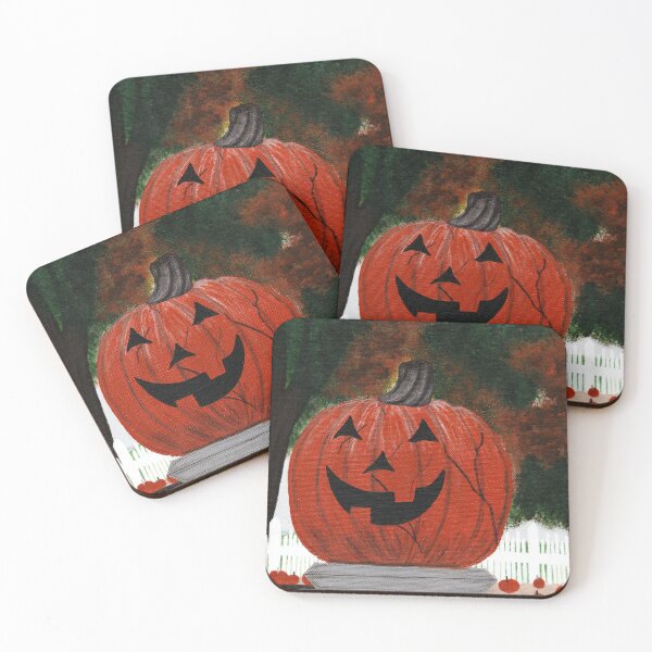 Item preview, Halloweentown painting on canvas by Elli YeLin designed and sold by ElliPhotoandDesign.