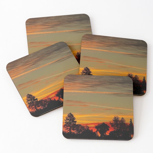 Item preview, Jet Contrails at Dawn designed and sold by Wonders Of Paradise.