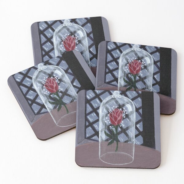 Item preview, The Beast's Magic Rose Painting by Elli YeLin designed and sold by ElliPhotoandDesign.