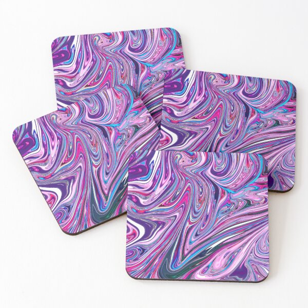 Item preview, Purple Dreamflow: Abstract Liquid Art by Simurg designed and sold by Phoenix Art Studio.