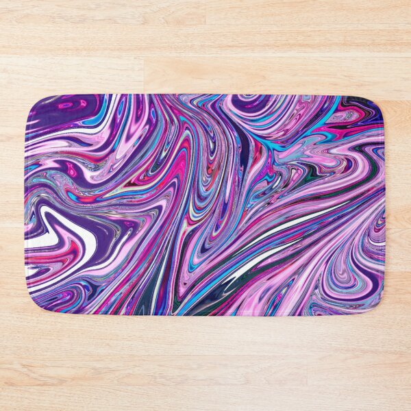 Item preview, Purple Dreamflow: Abstract Liquid Art by Simurg designed and sold by Phoenix Art Studio.
