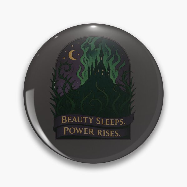 Item preview, Sleeping Beauty Inspired “Beauty Sleeps Power Rises” Shirt | Dark Castle Aesthetic | Villaincore Disneybound Tee designed and sold by Zippitydodads.