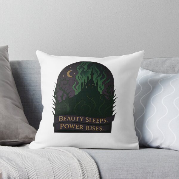 Item preview, Sleeping Beauty Inspired “Beauty Sleeps Power Rises” Shirt | Dark Castle Aesthetic | Villaincore Disneybound Tee designed and sold by Zippitydodads.