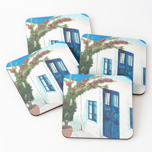 Item preview, Greek Abode Painting designed and sold by ElliPhotoandDesign.