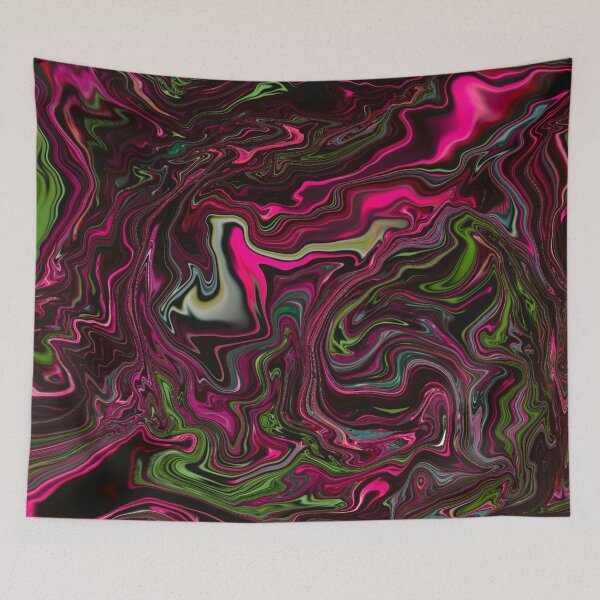 Aperçu de l'œuvre Harmonie liquide : Flux océanique abstrait par Simurg créée et vendue par Phoenix Art Studio.