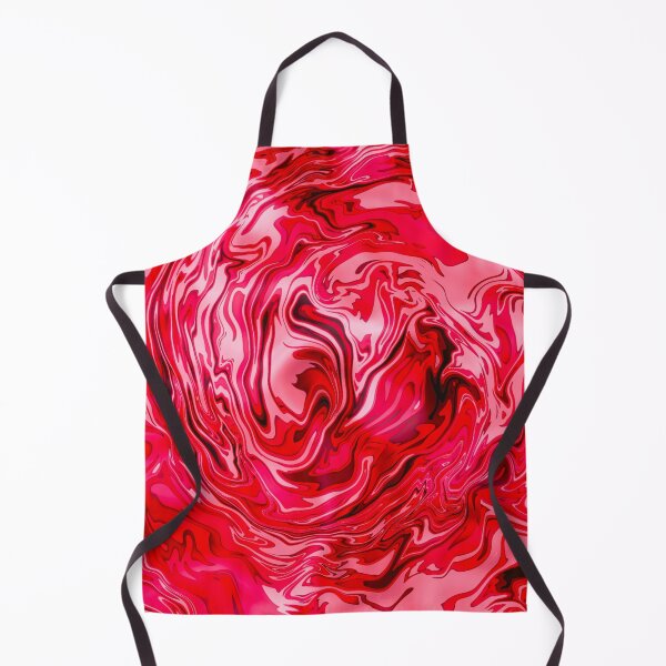 Item preview, Crimson Flow: Abstract Red Liquid Art by Simurg designed and sold by Phoenix Art Studio.