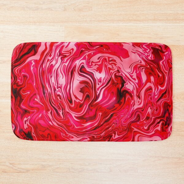 Item preview, Crimson Flow: Abstract Red Liquid Art by Simurg designed and sold by Phoenix Art Studio.