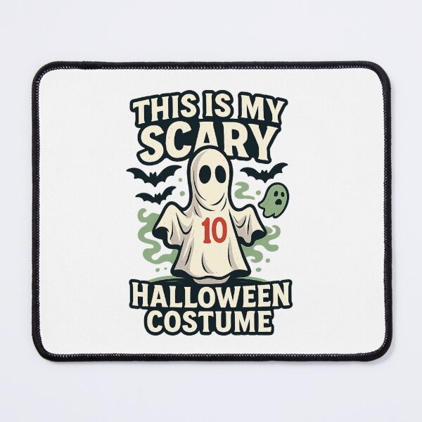 Item preview, This Is My Scary Halloween Costume – Funny Ghost Bowling Pin Shirt designed and sold by DailyDrivesct.