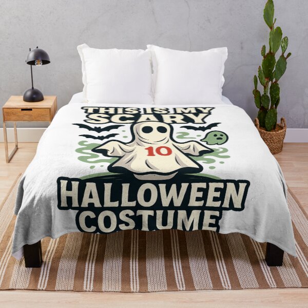 Item preview, This Is My Scary Halloween Costume – Funny Ghost Bowling Pin Shirt designed and sold by DailyDrivesct.