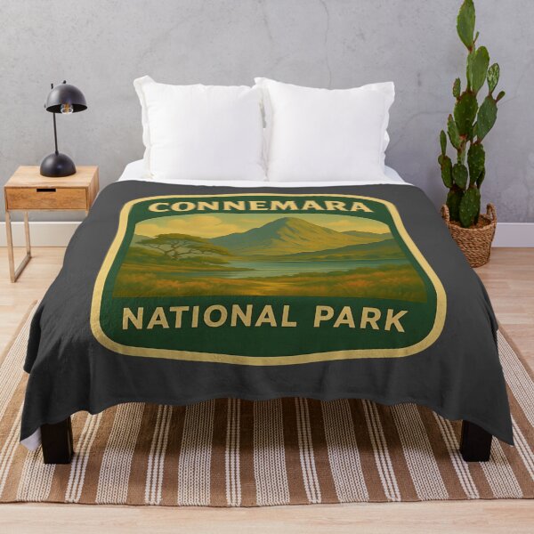Item preview, Vintage Ireland Landscape Art Print: Connemara designed and sold by PinUpPizzazz.