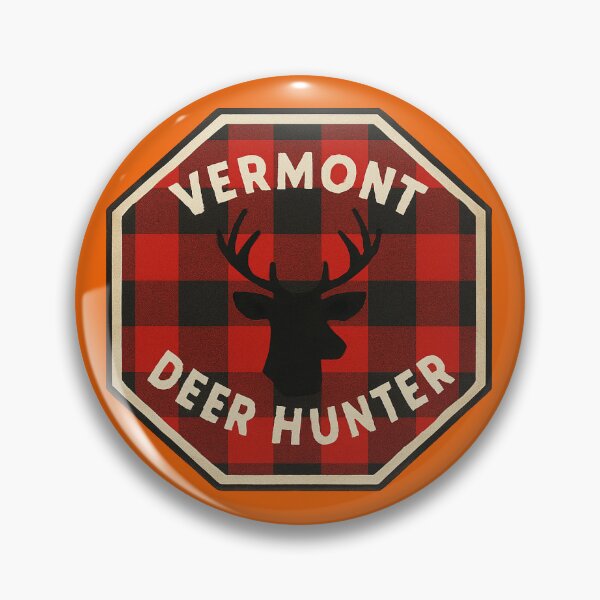 Artikelvorschau, Hirschjäger aus Vermont entworfen und verkauft von Broken Antler Designs .